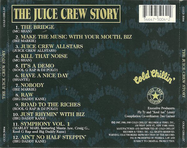 The Juice Crew Story by Various (CD 1995 Cold Chillin') in New
